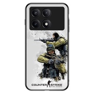 Case POCO X7 X6 X5 X3 PRO GT 4G 5G TPU Rubber Softcase Counter Strike CS