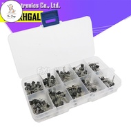 DC 10value 200PCS BC337 BC327 2N2222 2N2907 2N3904 2N3906 S8050 S8550 A1015 C1815 Transistor Assortm