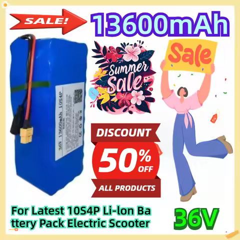 36V 13.6Ah For Latest 10S4P Li-lon Battery Pack Electric Scooter