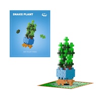 PLUS-PLUS Plant Packs - Snake plant