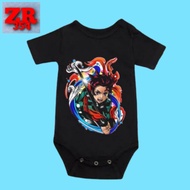 Baby JUMPER DEMON SLAYER TANJIRO BABY CLOTHING T-SHIRTS AGE 0 - 12 MONTHS TO 1 YEAR BABY KIDS NEWBOR