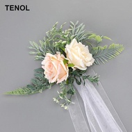 [TENOL] Aisle Flower Arrangement for Wedding Ceremony,Aisle Back Floral Decoration
