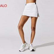 【ALO】 Aloyoa Yoga Clothes Suit European And American Outdoor Running Tennis Suit Moisture Absorption