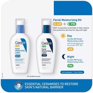 CeraVe AM Facial Moisturizing Lotion & PM Facial Moisturizing Lotion(52ml)