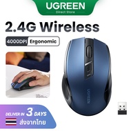 【Mouse】UGREEN 2.4G Wireless Mouse 4000DPI Ergonomic for MacBook Tablet Laptop Computer Desktop PC Model: 15064