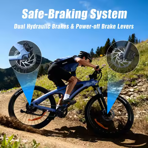 HX Q5 Ebike 2000W Adults Electric Bike 85Nm 57KM/H Electric Bicycle 27.5*2.25 Inch Removable battery