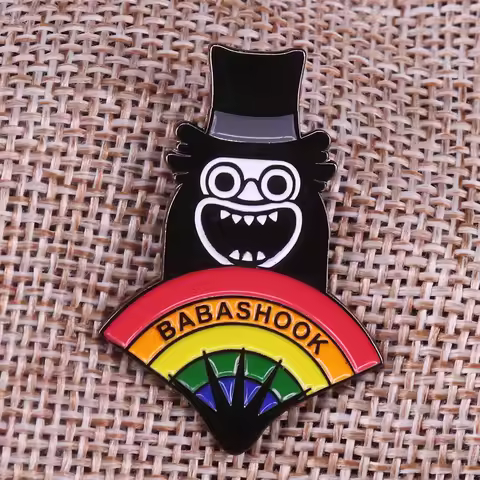 Babadook Pride Gay LGBT Lapel Pin Badge Enamel pin