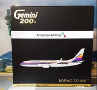 清貨減價 GeminiJets 1:200,飛機模型,American Airlines AIRCAL RETRO 美國航空 B737-800,G2AAL474