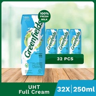 Greenfields Milk UHT Full Cream 250ml x 32pcs [Karton]