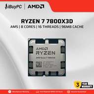 AMD Ryzen 7 7800X3D / 9800X3D Processor | 8 Cores, 16 Threads | AM5 (Tray Unit)