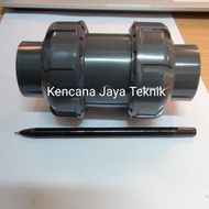Union Pvc 1 1 1/ 2" Inch Ball Check Valve Double Watermur Ball Check