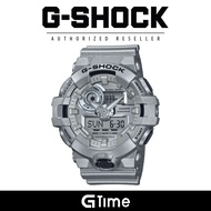 [OFFICIAL CASIO WARRANTY] Casio G-Shock GA-700FF-8A Men's Analog Digital Silver Resin Strap Watch