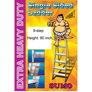 9 Steps SUMO Aluminium Single Sided Ladder / Tangga 9 steps