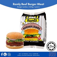 [Halal] Ramly Beef Burger Meat 420g | Ramly Burger Lembu