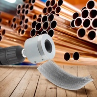 15mm Pipe Cleaner Metal Cleaning Brush Electric Drill Pipe Cleaner Copper Pipe Cleaner for Drill Plu