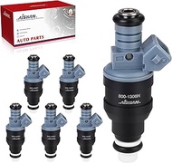 6PCS Fuel Injectors 4 Holes Compatible with Ford Ranger V6 3.0L Flex Fuel 1999 2000, for Mazda B3000