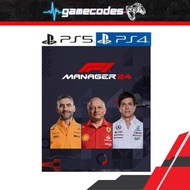 (🔥NEW RELEASE🔥) F1 Manager 24 Full Game (PS4 & PS5) Digital Download
