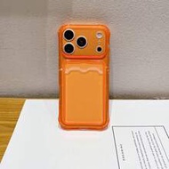 1pc Transparent Card Slot Four-Corner Anti-Drop Phone Case Compatible With Samsung S26/S26ultra/S26+