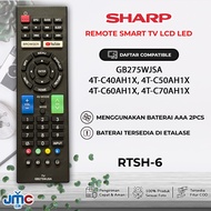 Remote Remot TV Sharp Aquos LCD LED Smart TV GB275WJSA