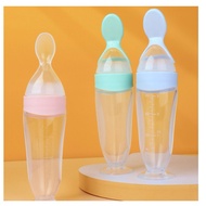 Baby Feeding Spoon Bottle/Baby Silicone Pacifier Bottle/Silicone Baby Spoon Dispenser/Spoon Bottle