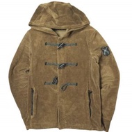 roar日本製造短絨粗呢大衣 (13FRB-FR03)ブラウン（雙槍圖案）[二手] [roar]