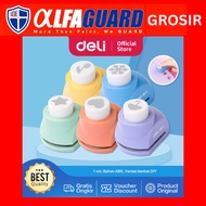 Deli Paper Puncher Various Shapes / Craft Puncher DIY Heart Shape Snow TA901