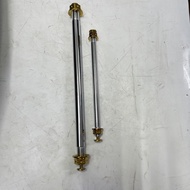 Y15 Y15ZR FRONT REAR CNC SWING ARM SHAFT WITH GOLD TITANIUM NUT