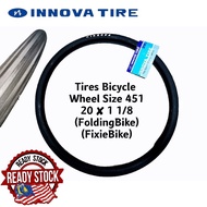 TIRE BICYCLE - TYRE BASIKAL - 自行车外胎 - INNOVA IA 2312 - 451 - 20✘ 1 1/8 - 100 Psi