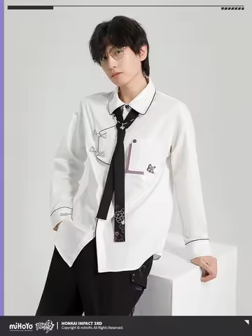 Official Honkai Impact 3 Herrscher of Finality Shirts Kiana Kaslana White Blouse Cosplay Costumes Co