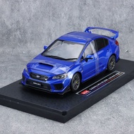 Sun Star 1: 18 Blue Subaru WRX Sti 2018 Alloy Model