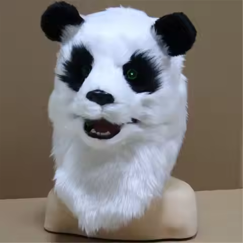 Halloween Full Head Panda Mask Rooster Mask Dog Mask Wolf Mask Lion Mask Foxes Mask Chimp Mask for M