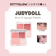 JUDYDOLL Blush & Highlight Palette