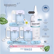 Blossom Pocket Spray Sanitizer Set with Cover   Easy  Small  Convenience