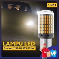 Hamy LED Car Turn Signal Lights 3014 SMD 1156 BA15S P21W 1 PCS - BA15S