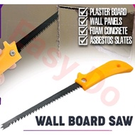 2 IN 1 Wall Board Saw for Cutting Plaster Ceiling Gypsum Drywall Wood Partition Wall Board Hand Saw Gergaji Siling Kapur