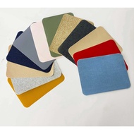 ( BJ 0710 ) kain magic tampal jenis jeans bergam ukuran 9cm x 12cm