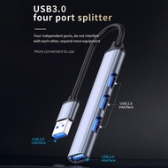 T461/T462/467A HUB4-in-1 USB A/C to USB A 2.0*3 USB A 3.0*1 OTG Function Supported