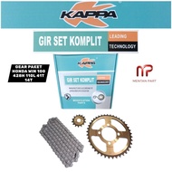 KAPPA GEAR SET PACKAGE HONDA WIN100 WIN 100 428 110 41T 14T