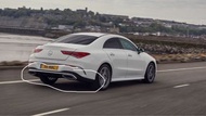 Benz CLA250 C118 原廠尾diffuser