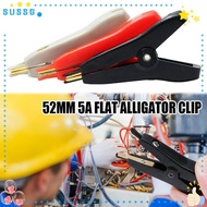 SUSSG LCR Kelvin Alligator Clamp 5A Insulated Electrical LCR Kelvin Clip