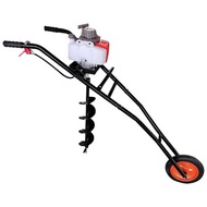เครื่องเจาะดินแบบรถเข็น เครื่องขุดดิน เครื่องเจาะดินมีล้อ ขนาด6นิ้ว BL-148F BERALA สินค้าพร้อมส่ง