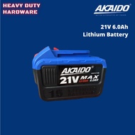ASL Akaido Battery A21BL 21V 6.0Ah Li-ion Battery Ready Stock