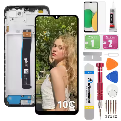 6.71" For Xiaomi Redmi 10C LCD Touch Screen Digitizer Assembly For Mi Poco C40 220333QAG Display Rep