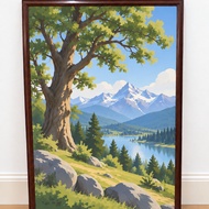 Extra Large Photo Frame 70x50cm 80x55cm Minimalist Design Vertical-Horizontal