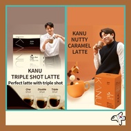 KANU Triple Shot Latte/KANU Nutty Caramel Latte/New KANU/Korean cafe latte KANU/All kinds of Kanu Latte10pcs