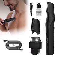 Electric Body Hair Trimmer for Men,Cordless Waterproof Razor Portable Pubic Hair Trimmer for Ball/Gr