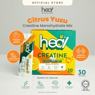 Heal Creatine Monohydrate Box | Citrus Yuzu Sachet (30 sachets) | Muscle Growth & Recovery, HALAL
