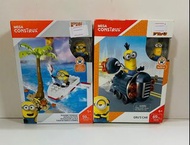 迷你兵團 Despicable Me Minions Mega Construx Mega Bloks Runaway Rowboat Cru's Car 2款 不散賣 全新