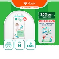 Offspring Fashion Baby Diapers Pants M (336pcs) [8 Packs]