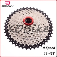 ⊕♘Bolany 9 Speed Cassette 42T Cassette MTB Cassette 9Speed Cogs